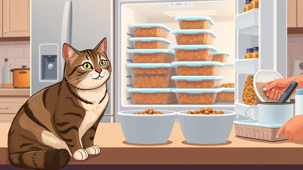 batch cooking feeding schedule illustration