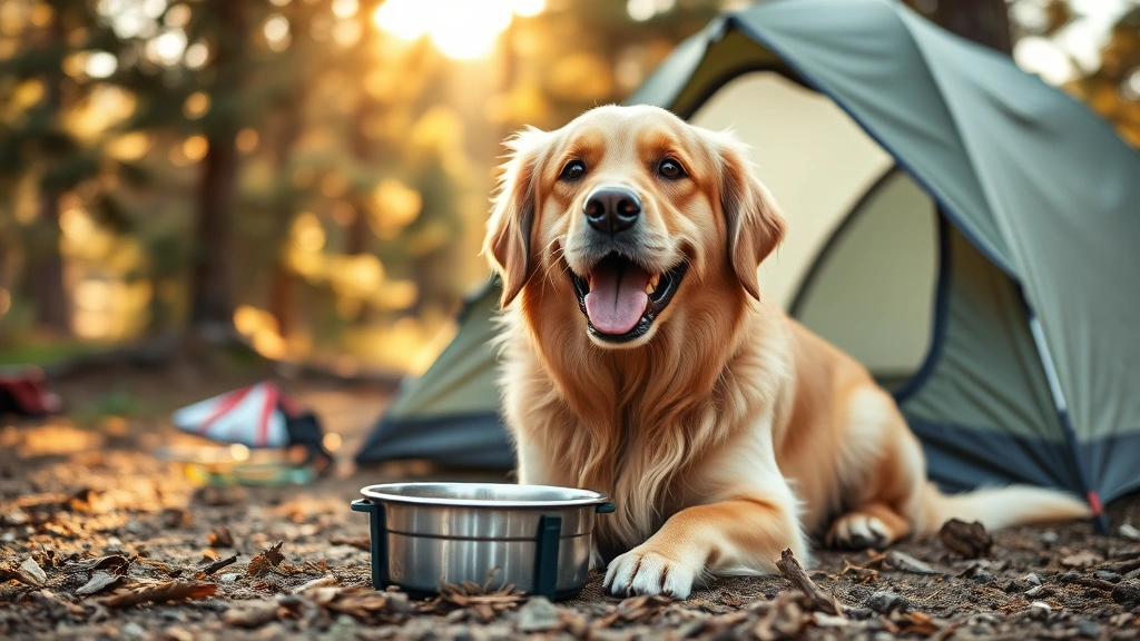 camping feeding solutions pet photo 0