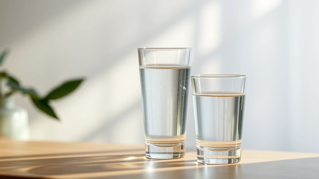 cat-kidney-supplements -
with soft natural lighting. A glass of water is visible nearby. No text