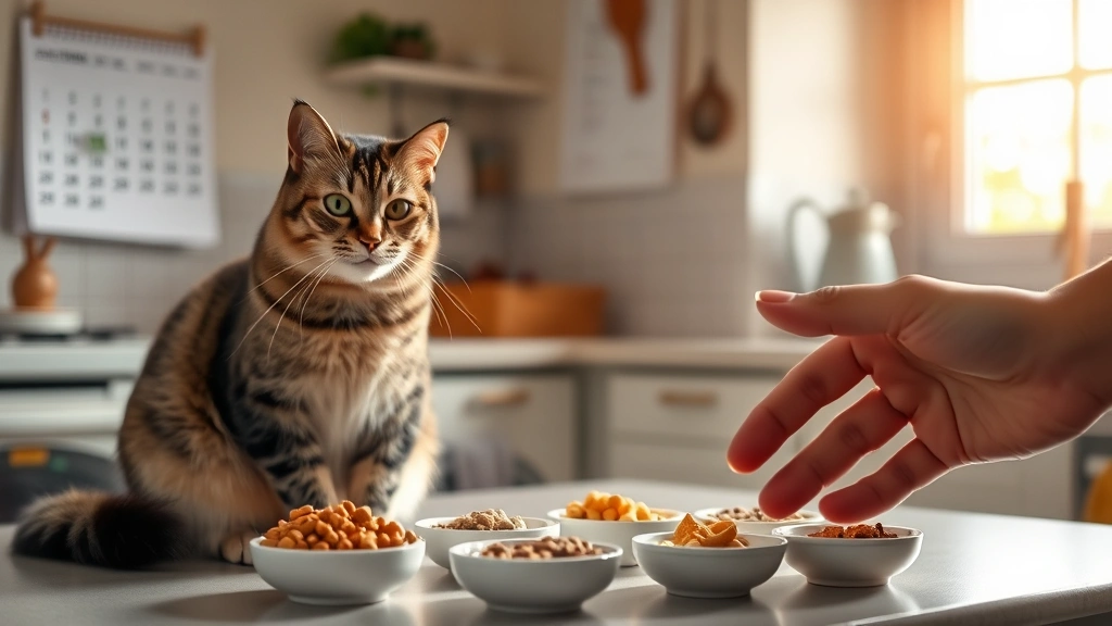 food trial feeding schedule illustration