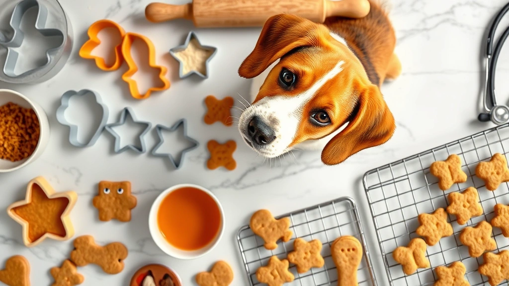 homemade dog treats illustration
