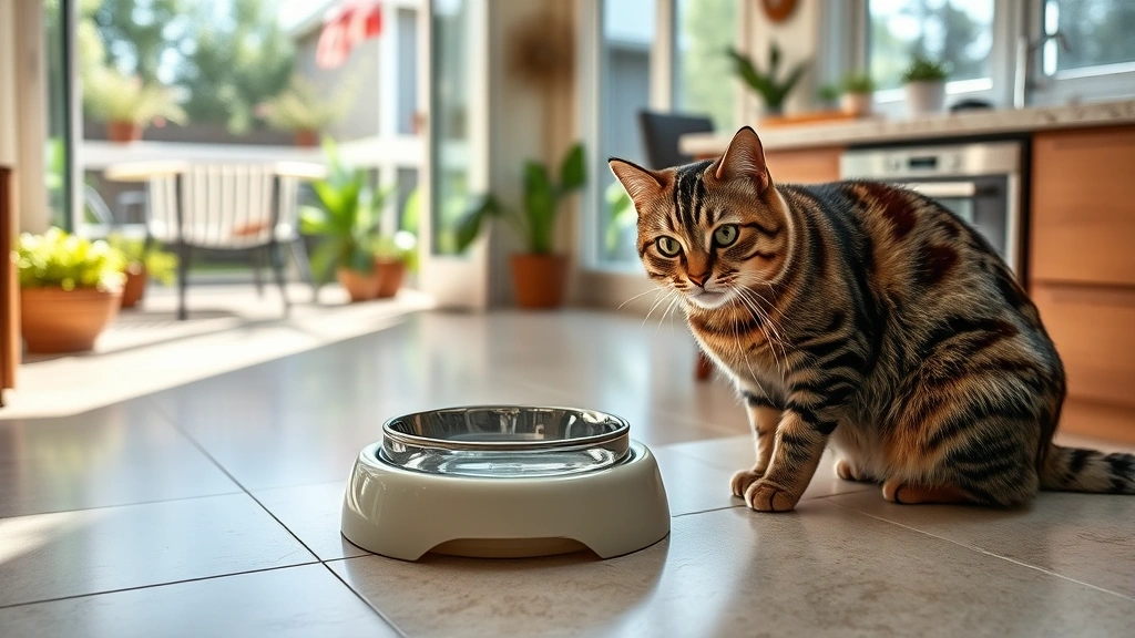 indoor-outdoor pet feeding illustration