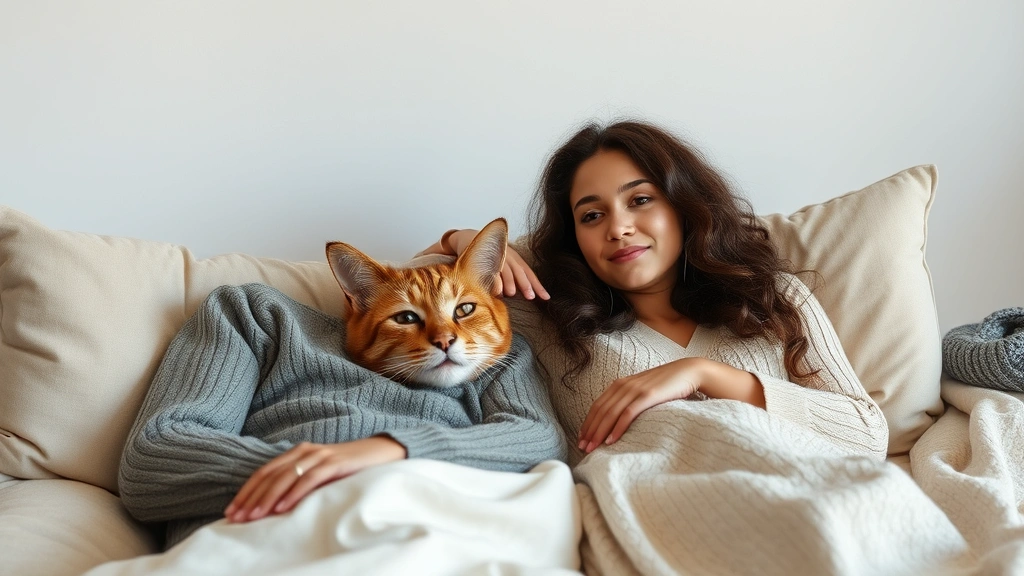 nasal-congestion-in-dogs - 
both looking calm and comfortable
