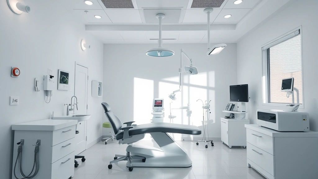 nasal-congestion-in-dogs - 
bright clean clinic setting with soft lighting
