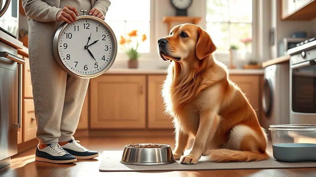 temporary feeding schedule changes pet photo 0