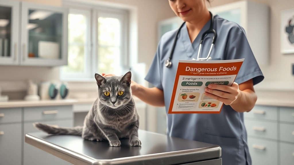 toxic human foods for cats illustration