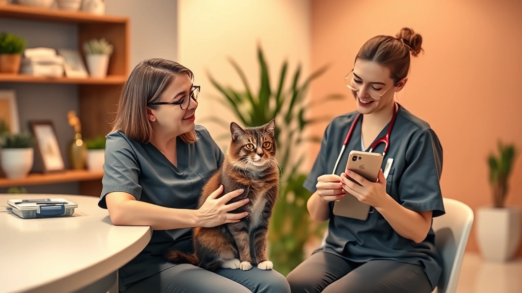 ask vet about cat diarrhea pet photo 0