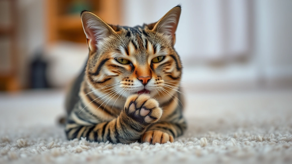 ask vet about cat licking paws pet photo 0