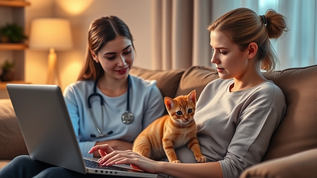 can I talk to a vet about kitten diarrhea online pet photo 0