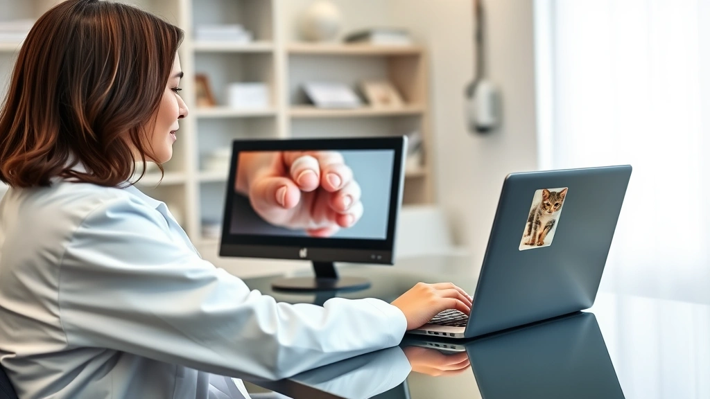 online vet for kitten licking paws pet photo 2