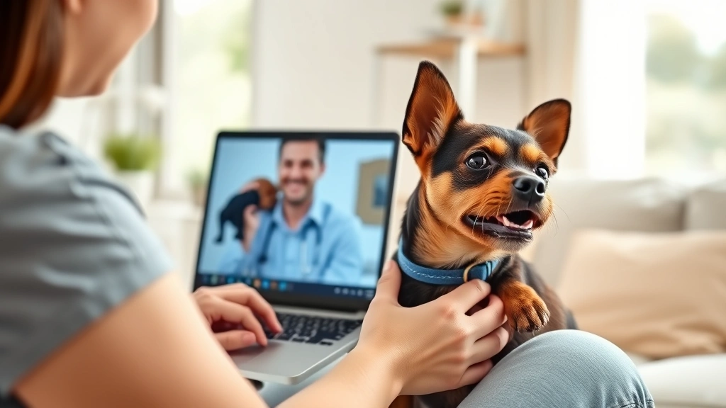 remote veterinarian consultation pet photo 2