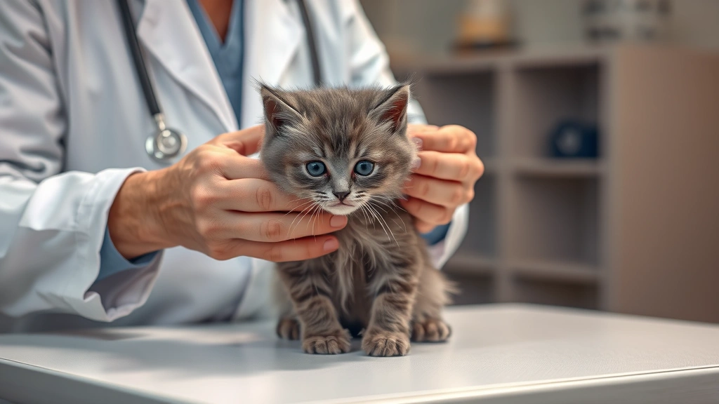 talk to vet about kitten itching pet photo 1
