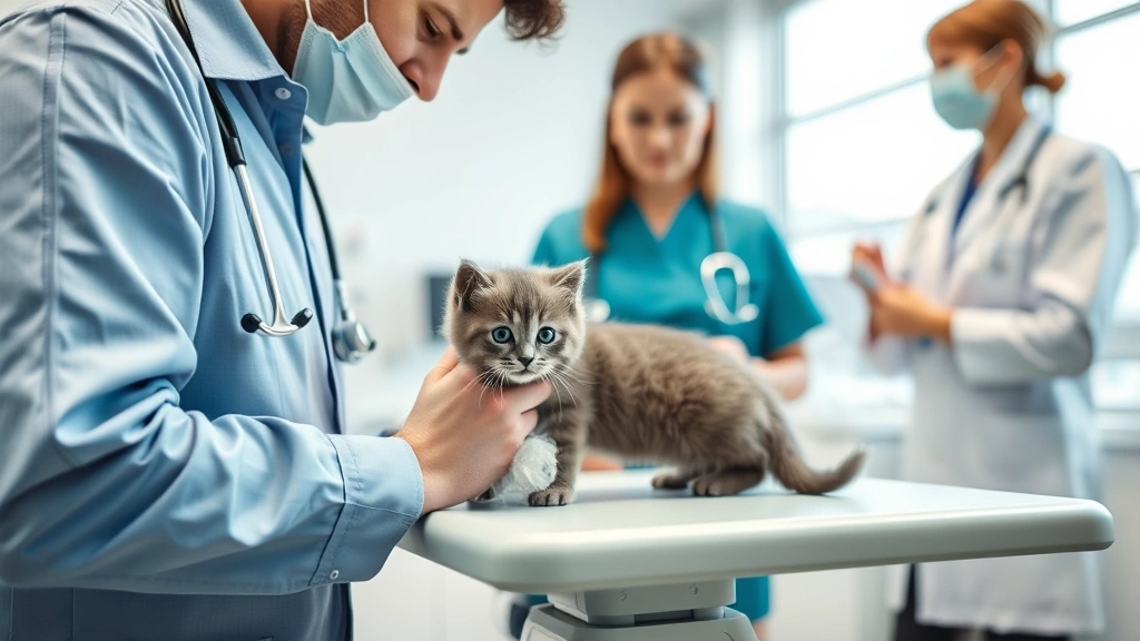 talk to vet about kitten vomiting pet photo 1