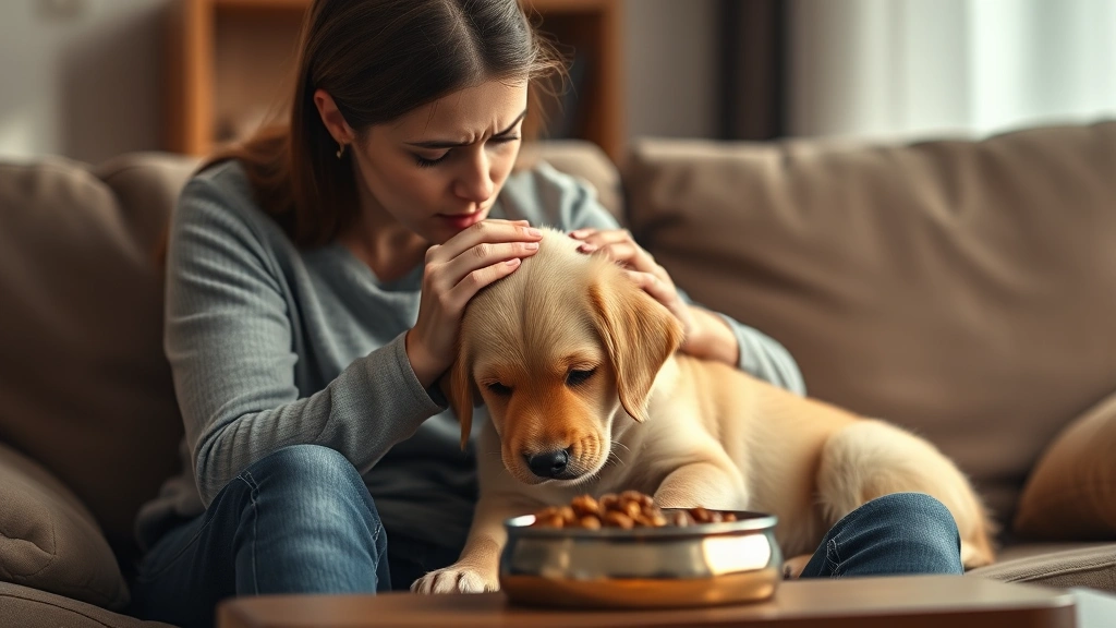 talk to vet about puppy not eating pet photo 0