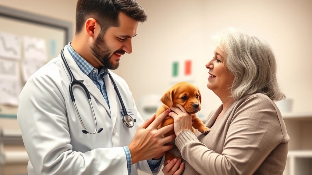 talk to vet about puppy vomiting pet photo 1