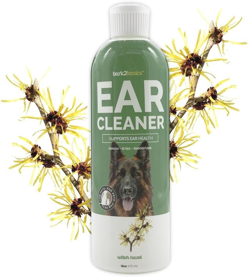 Bark2Basics Dog Ear Cleaner, 16 oz - All Natural, Witch Hazel ... product review