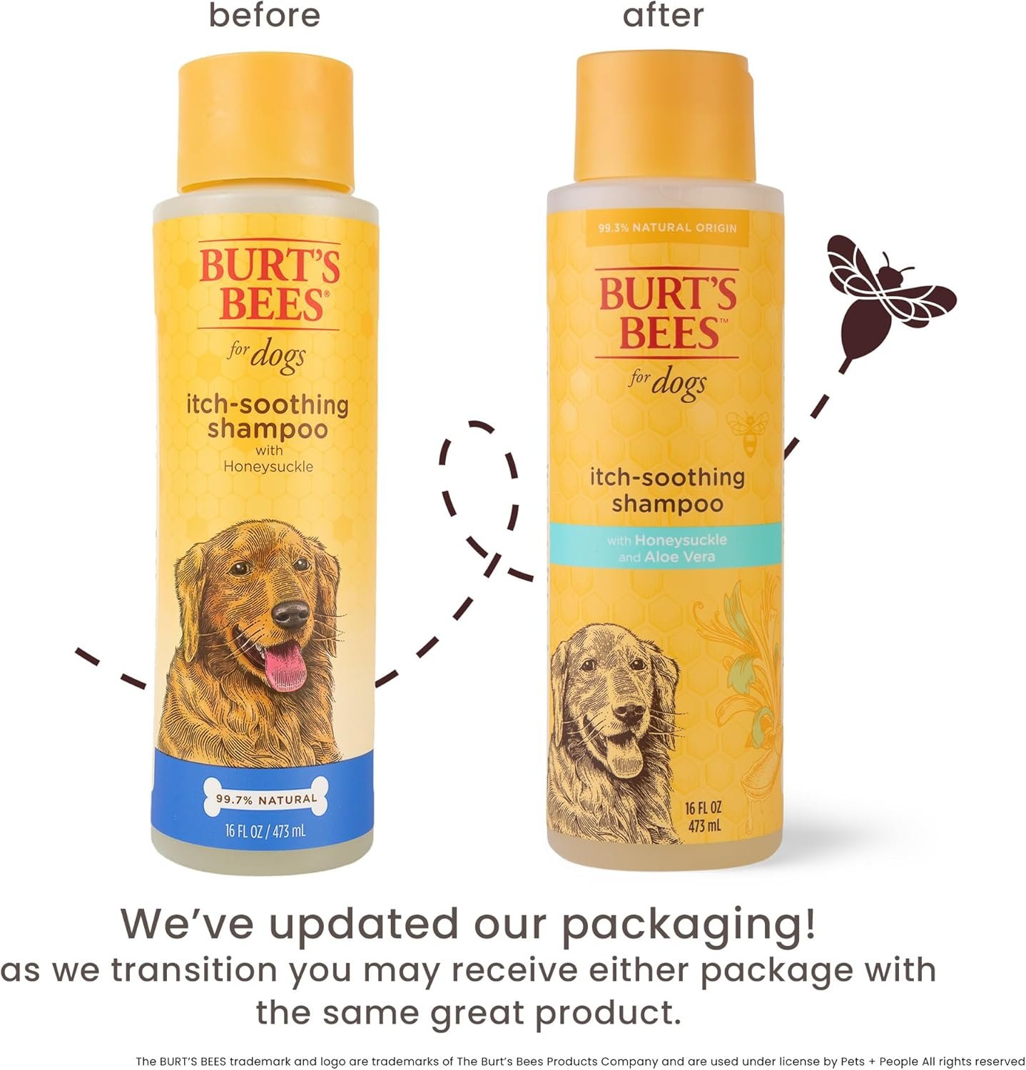 Burt's Bees for Pets Itch Soothing Shampoo with Honeysuckle