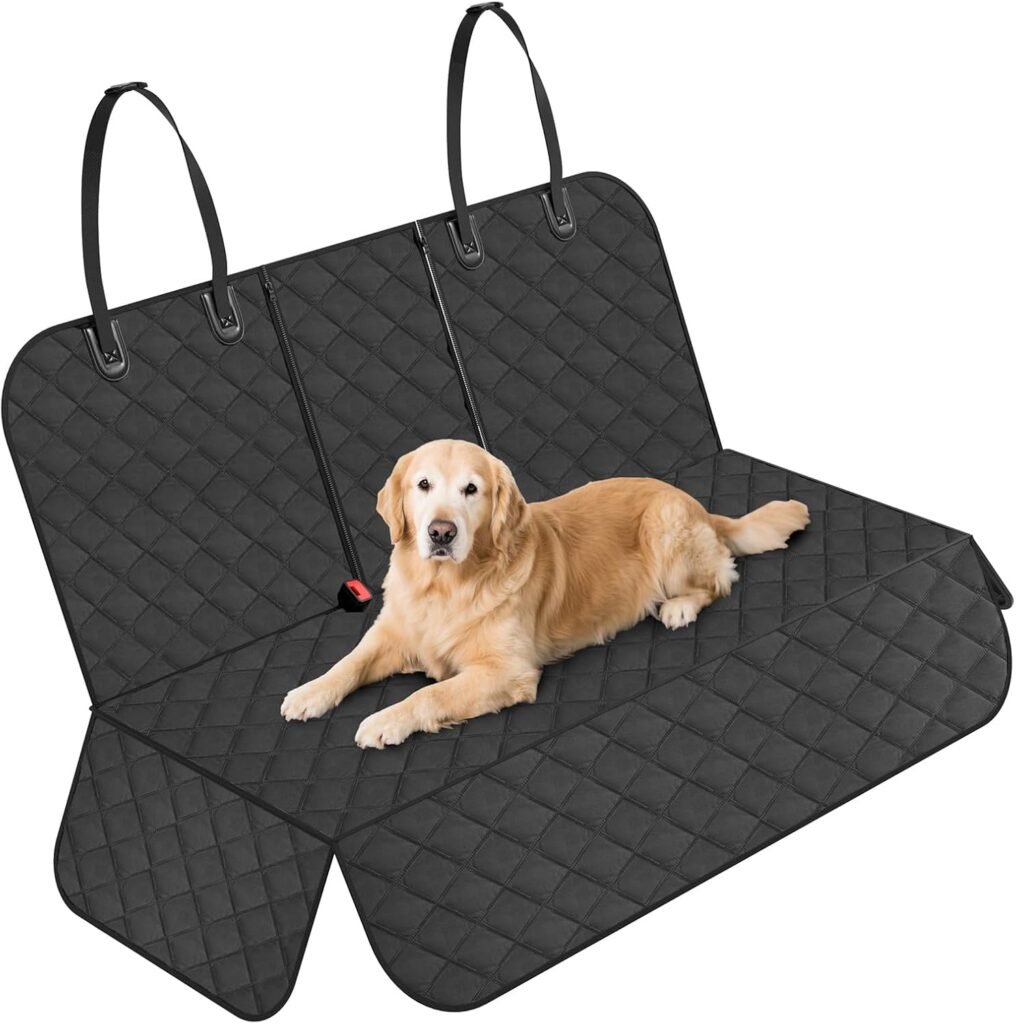 Dog Car Seat Cover for Back Seat,New Upgraded Thickened ... product review photo