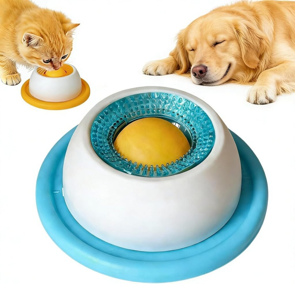 Dog Lick Bowl, Dog Cat Enrichment Toys product review photo