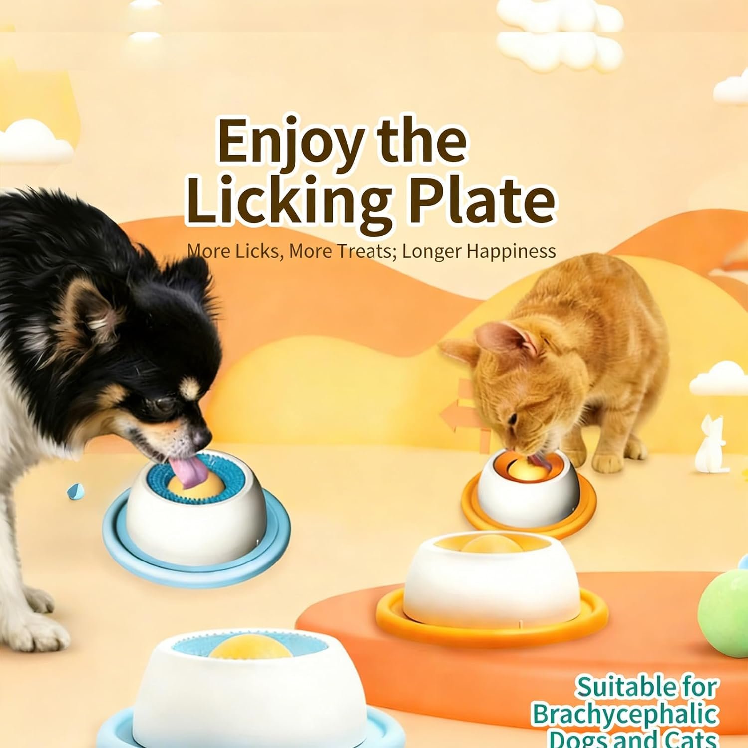 Dog Lick Bowl, Dog Cat Enrichment Toys