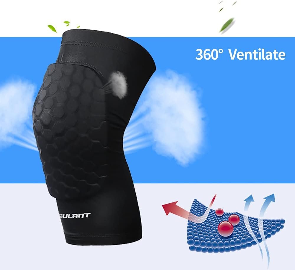 EULANT Hexpad Knee Sleeve Compression Knee Pads ...