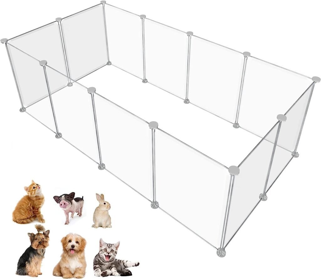 HOMICKER Pet Playpen Portable Small Animals ... product review photo