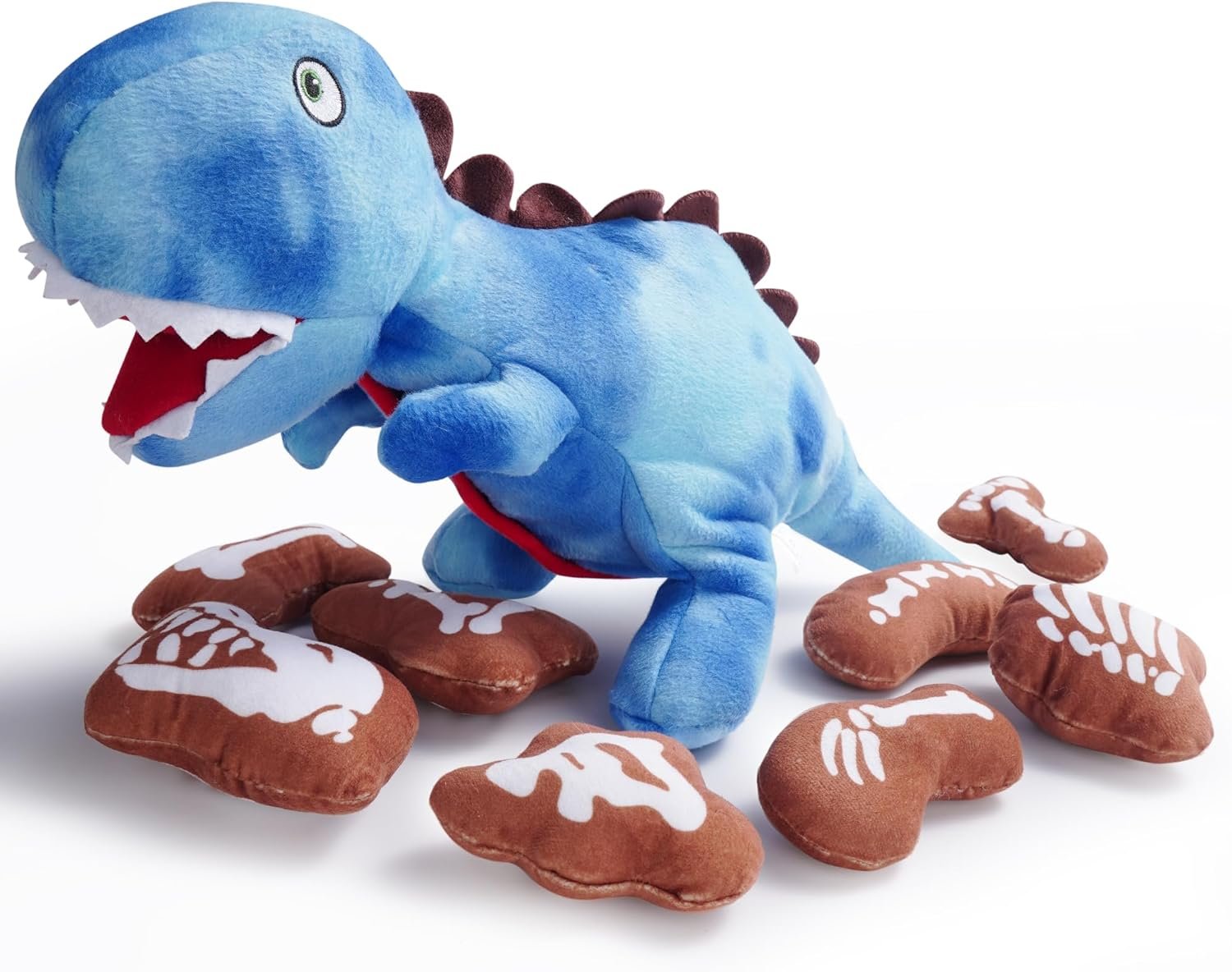 Nocciola Plush Dinosaur Dog Toys: Funny Squeaky Stuffed Dino ... product review
