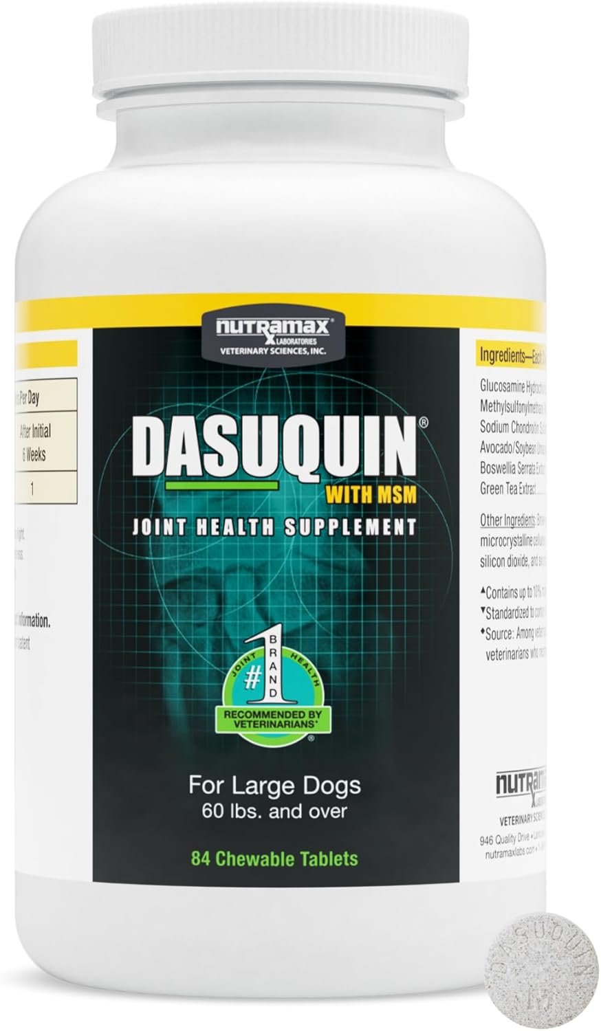 Nutramax Dasuquin for Large Dogs, Joint Health Supplement ... product review