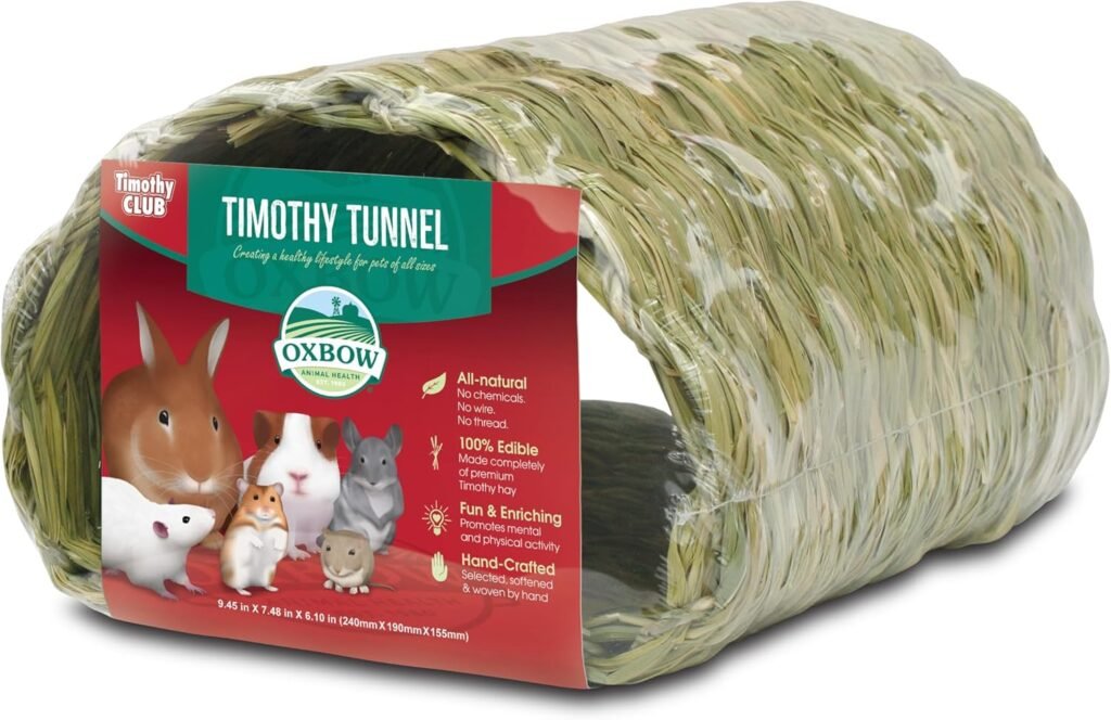 Oxbow Timothy Hay Tunnel, Guinea Pig Hideout, Rabbit & ... product review photo