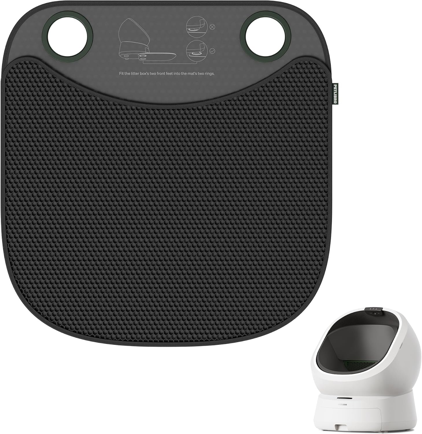 PETLIBRO Cat Litter Mat, 25.6'' x 26.7'' Large ... product review