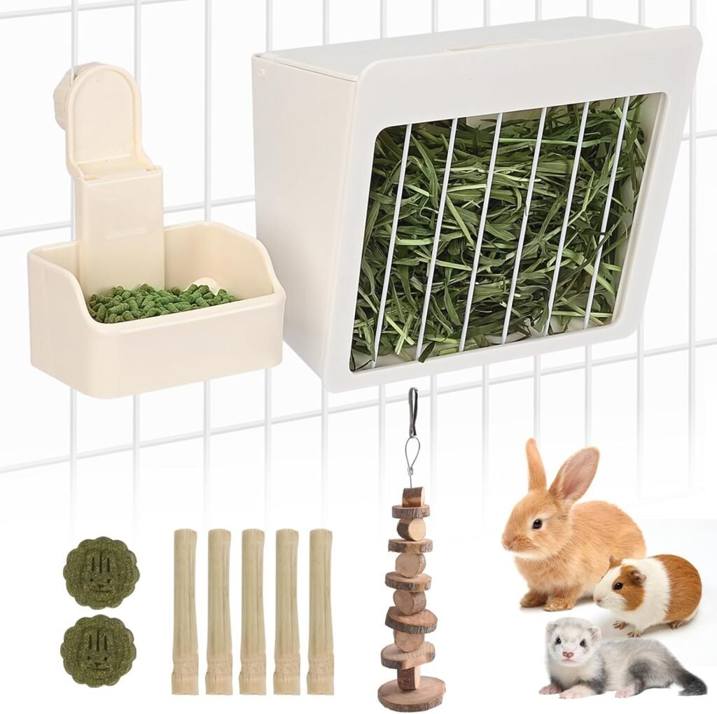 RUBYHOME Hay Feeder/Rack Less Wasted Hay product review photo