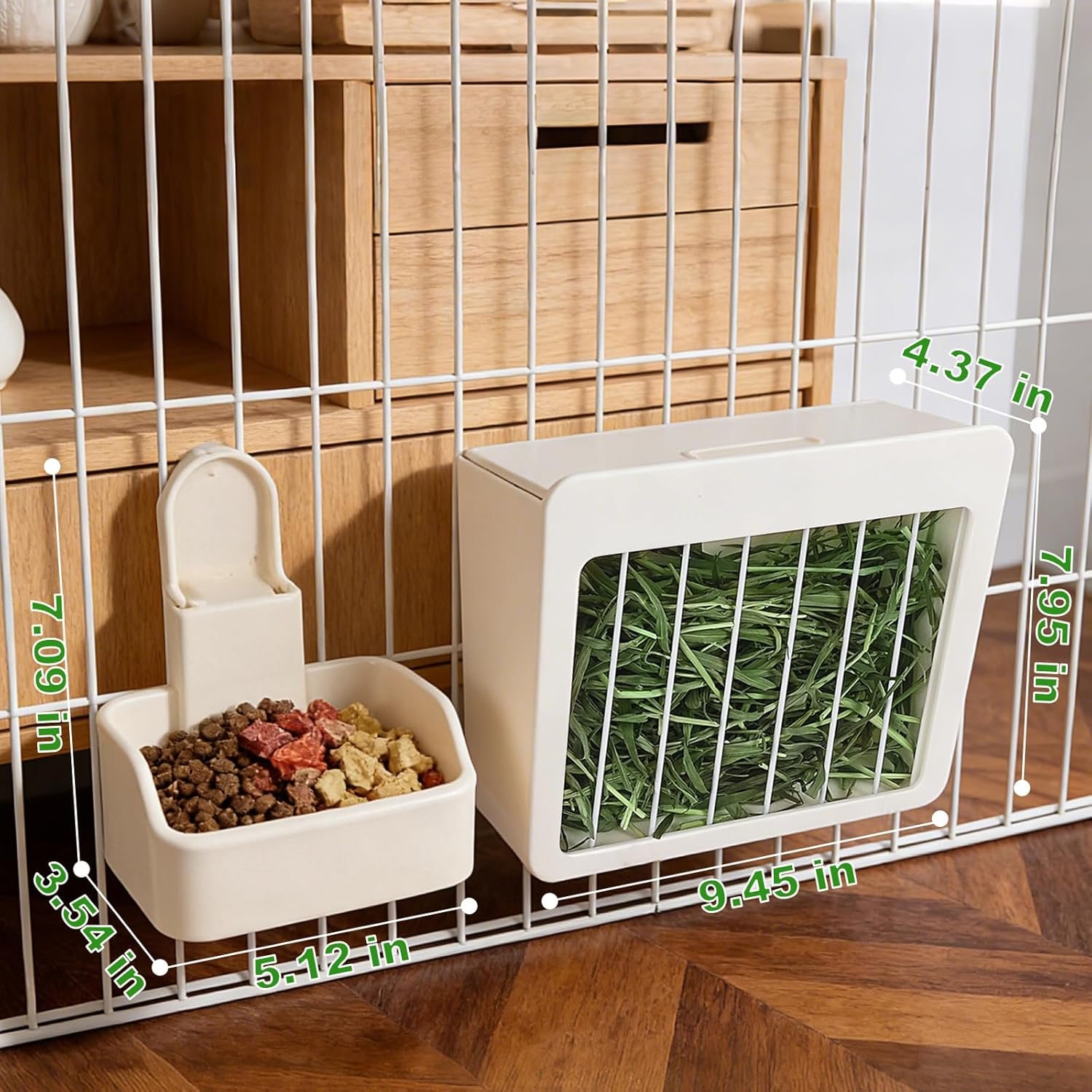 RUBYHOME Hay Feeder/Rack Less Wasted Hay