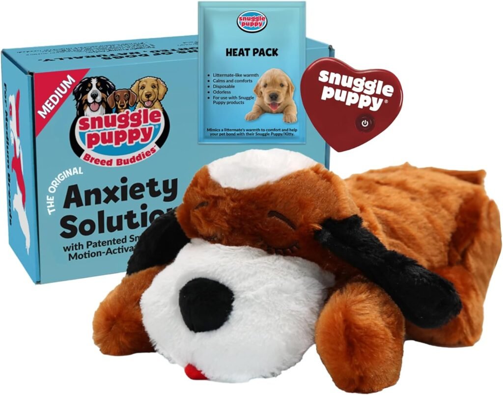 Snuggle Puppy Heartbeat Dog Toy for Puppies, Real-Feel ... product review photo