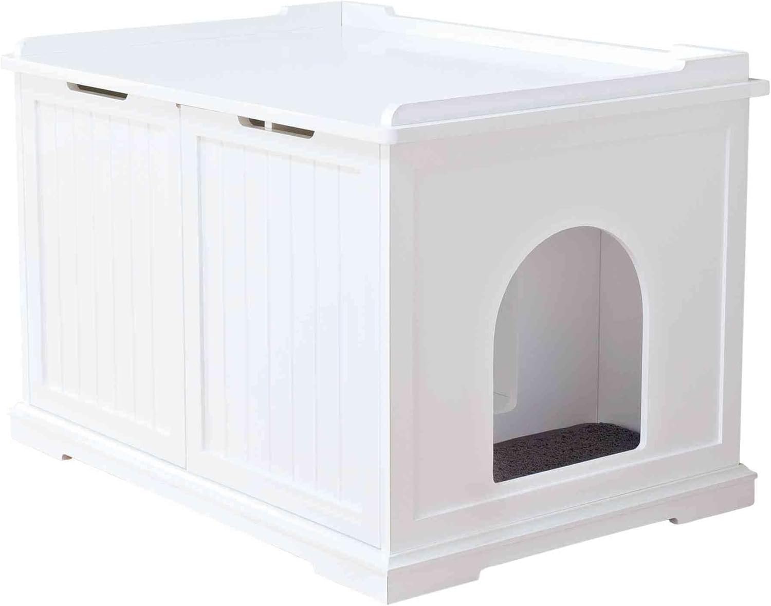 Trixie XL Furniture Litter Box Enclosure (White), Hidden ... product review