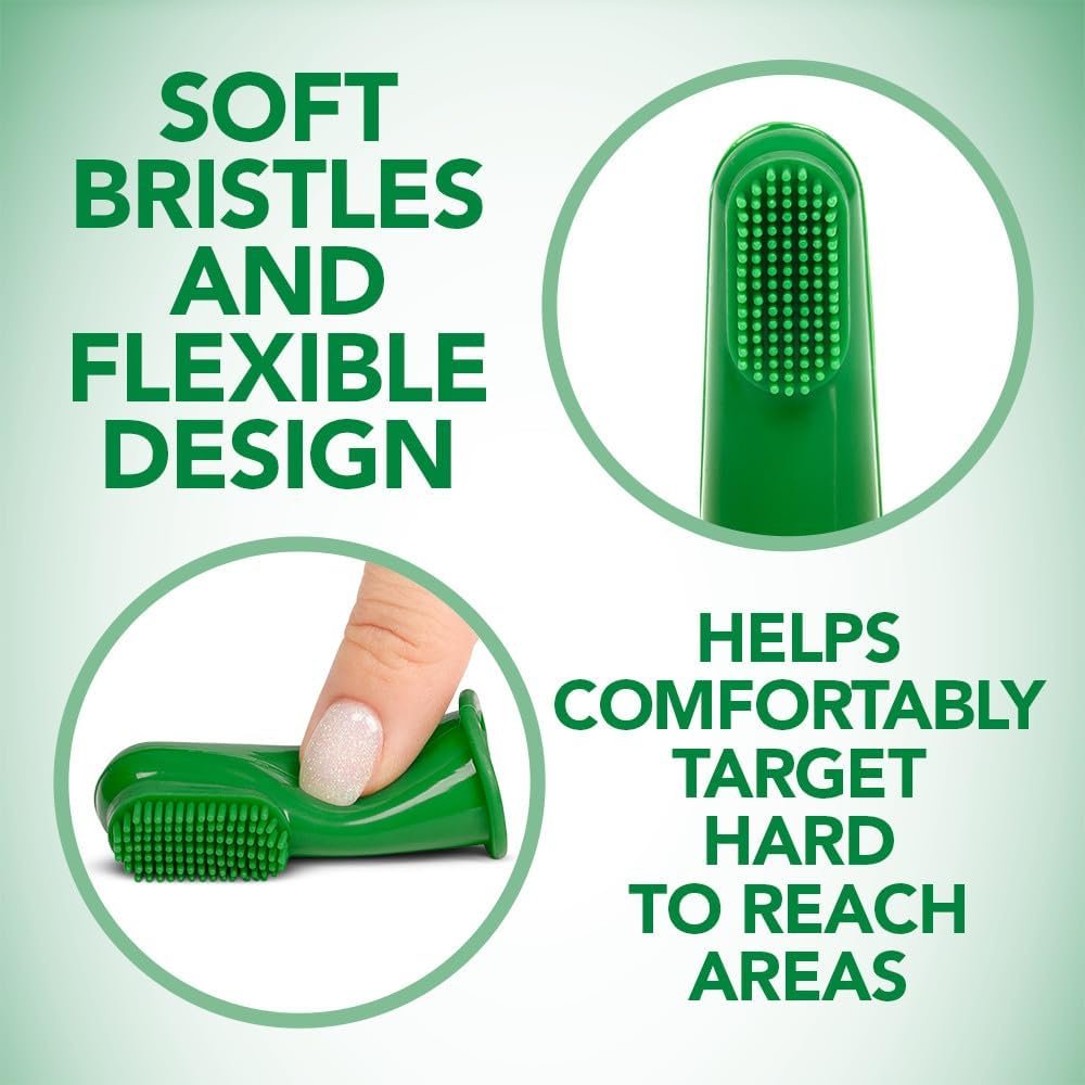 Vet's Best Dog Toothbrush - Easy Teeth Cleaning ...