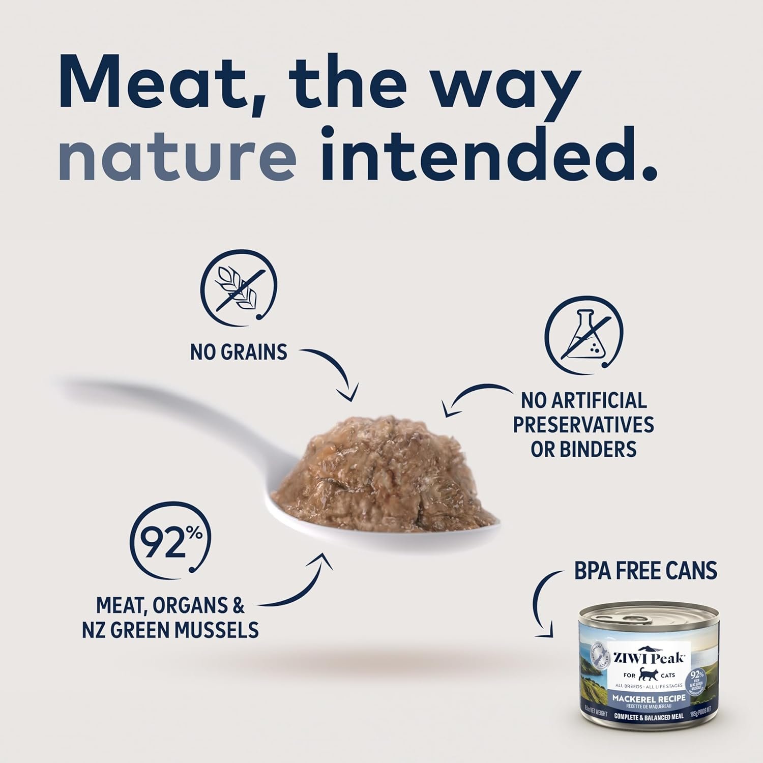 ZIWI Peak Wet Cat Food – All Natural, High Protein, Grain ...