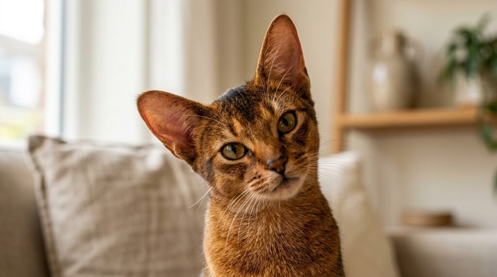 Cat Ear Mites: Symptoms, Causes, and Treatment Options - Abyssinian photo 1