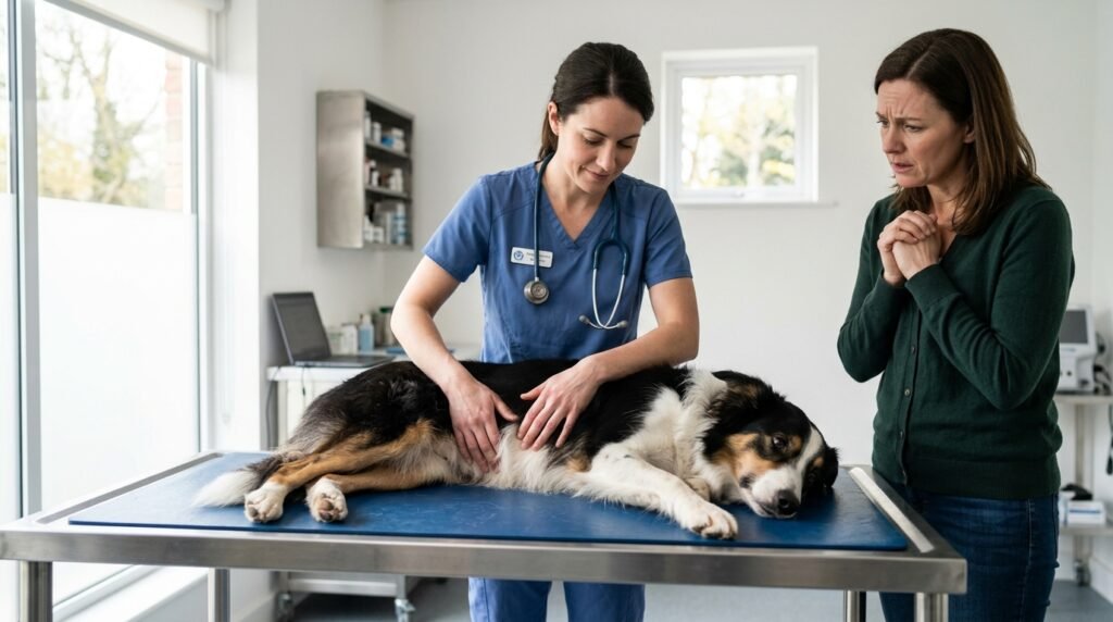 Bloat in Dogs (GDV): Recognizing the Emergency Signs and What to Do Right Away - Border Collie photo 1
