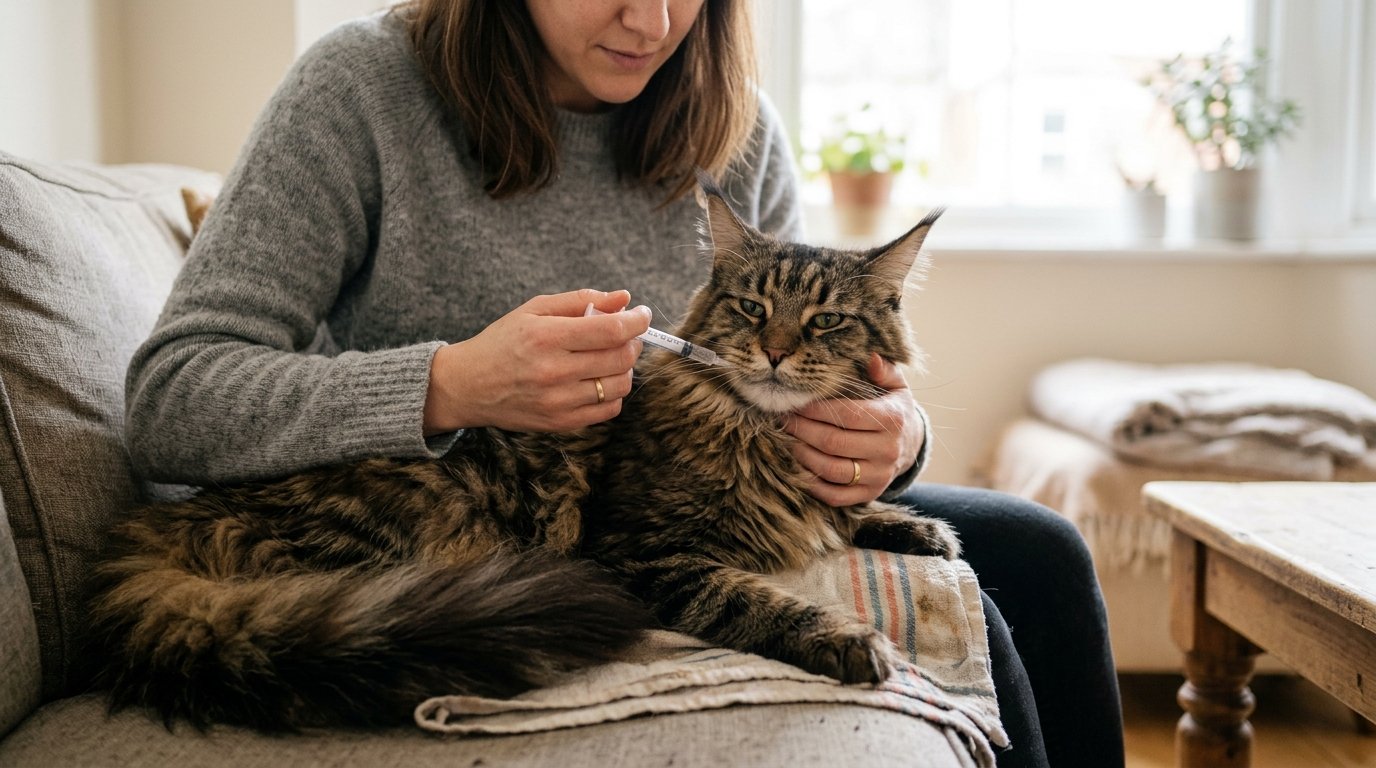 Chronic Kidney Disease in Cats: Early Signs, Diagnosis, and Treatment Options - Maine Coon photo 5