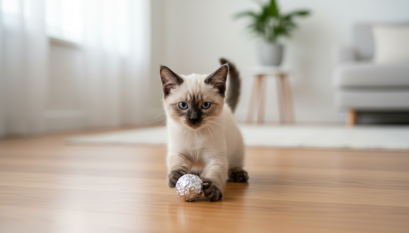 Crossed Eyes and Wobbly Walk: Understanding Strabismus in Siamese Cats - Siamese photo 3