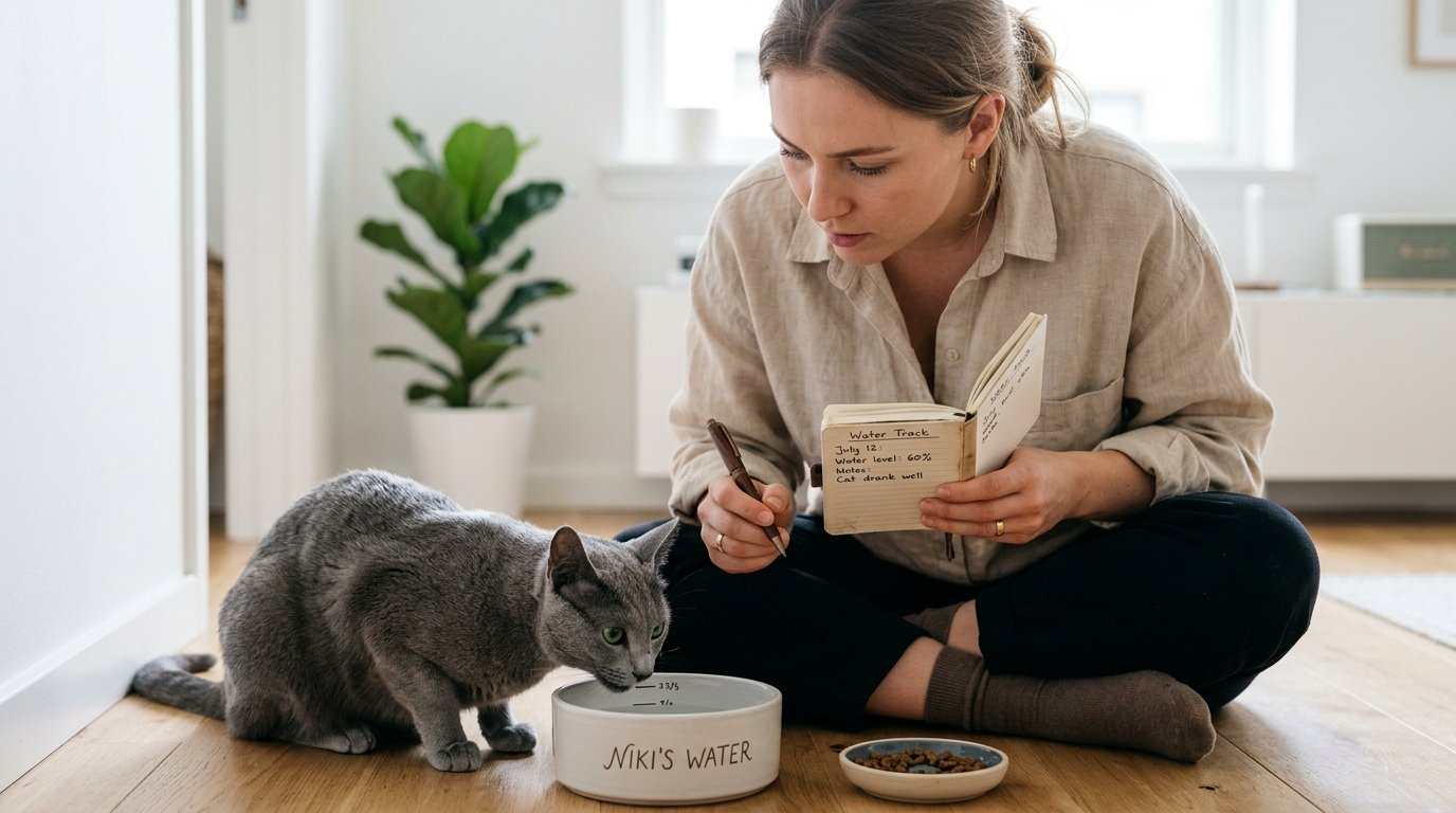 Excessive Thirst in Cats: Causes and When to See the Vet - Russian Blue photo 5