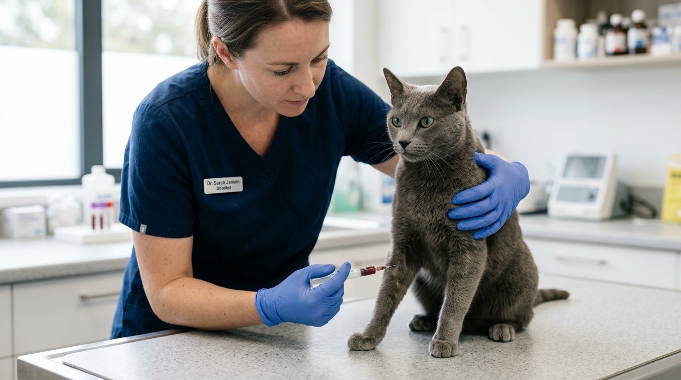 Excessive Thirst in Cats: Causes and When to See the Vet - Russian Blue photo 6
