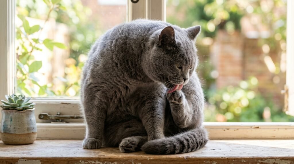 Hairballs in Cats: When They're Normal and When They Signal a Problem - British Shorthair photo 1
