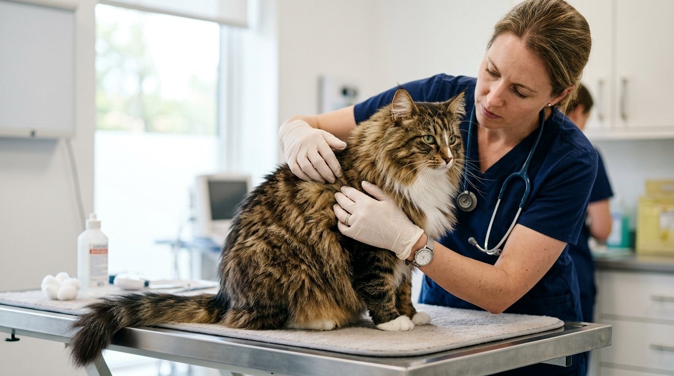 Matted Fur in Cats: Causes, Risks, and How to Safely Remove Mats - Norwegian Forest Cat photo 5