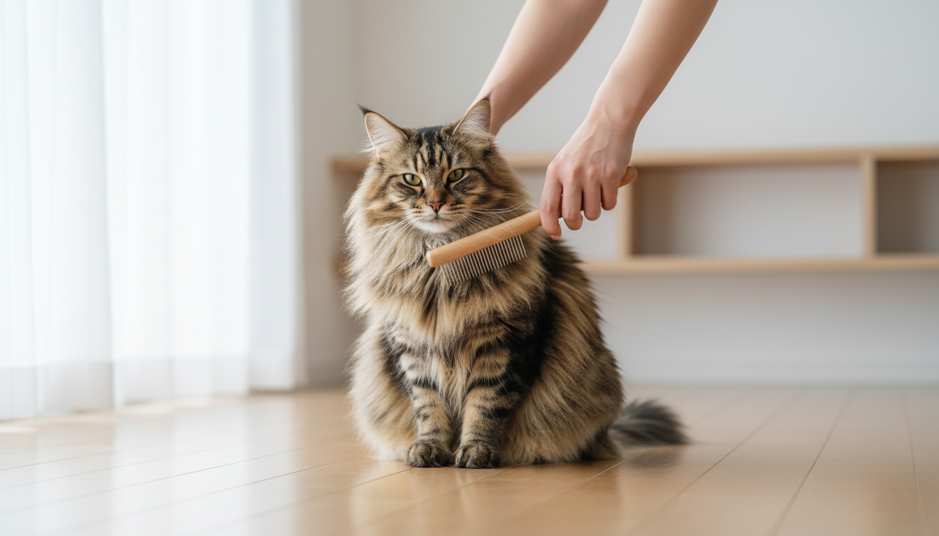 Norwegian Forest Cat Grooming Guide: Managing That Thick Double Coat - Norwegian Forest Cat photo 2