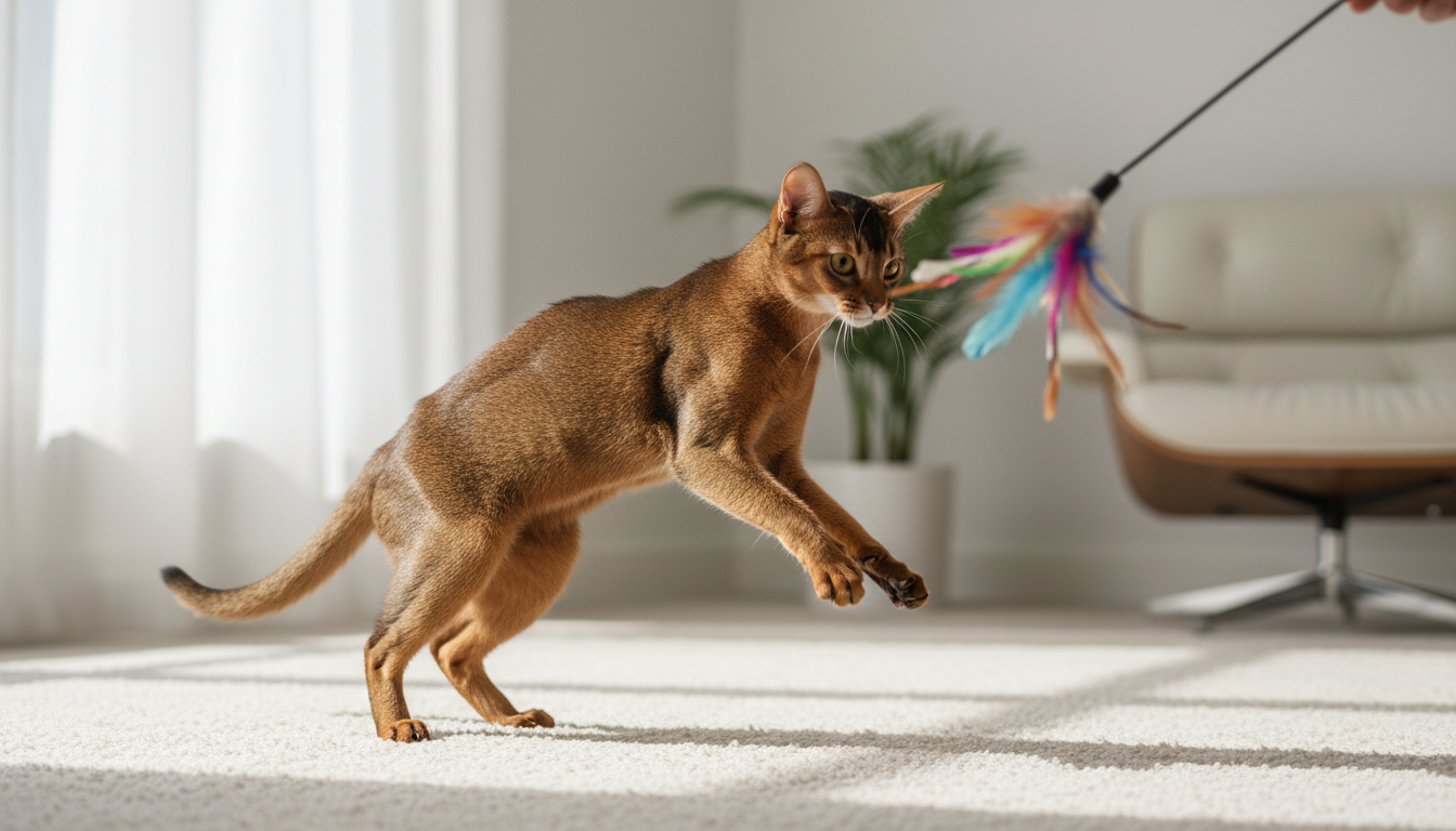 Abyssinian Cat Activity Levels: Why This Breed Needs So Much Mental and Physical Stimulation - Abyssinian photo 2