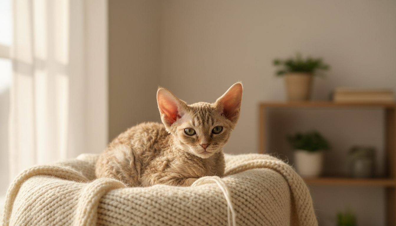 Devon Rex Temperature Sensitivity: Why This Breed Gets Cold So Easily - Devon Rex photo 3