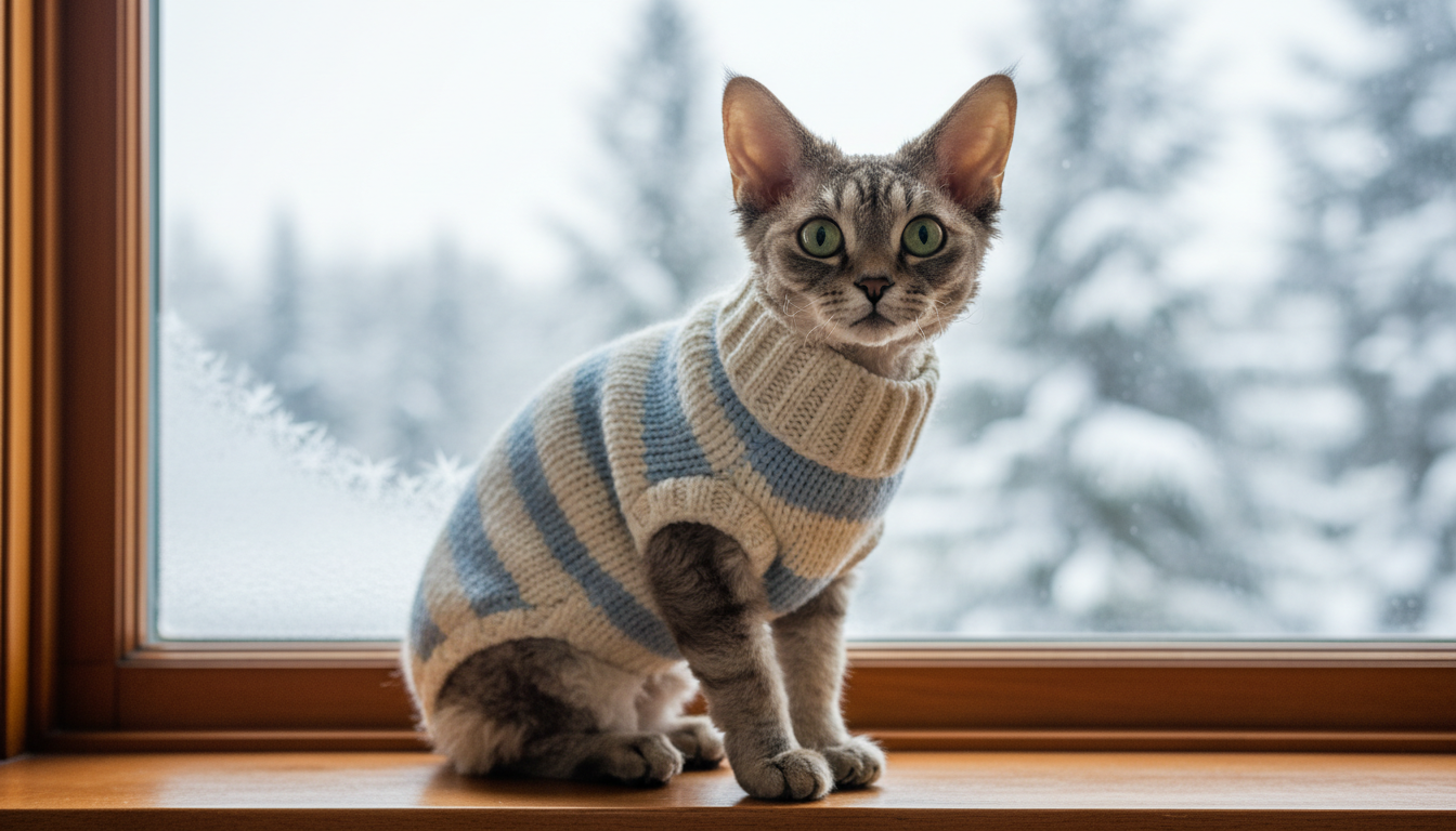 Devon Rex Temperature Sensitivity: Why This Breed Gets Cold So Easily - Devon Rex photo 4