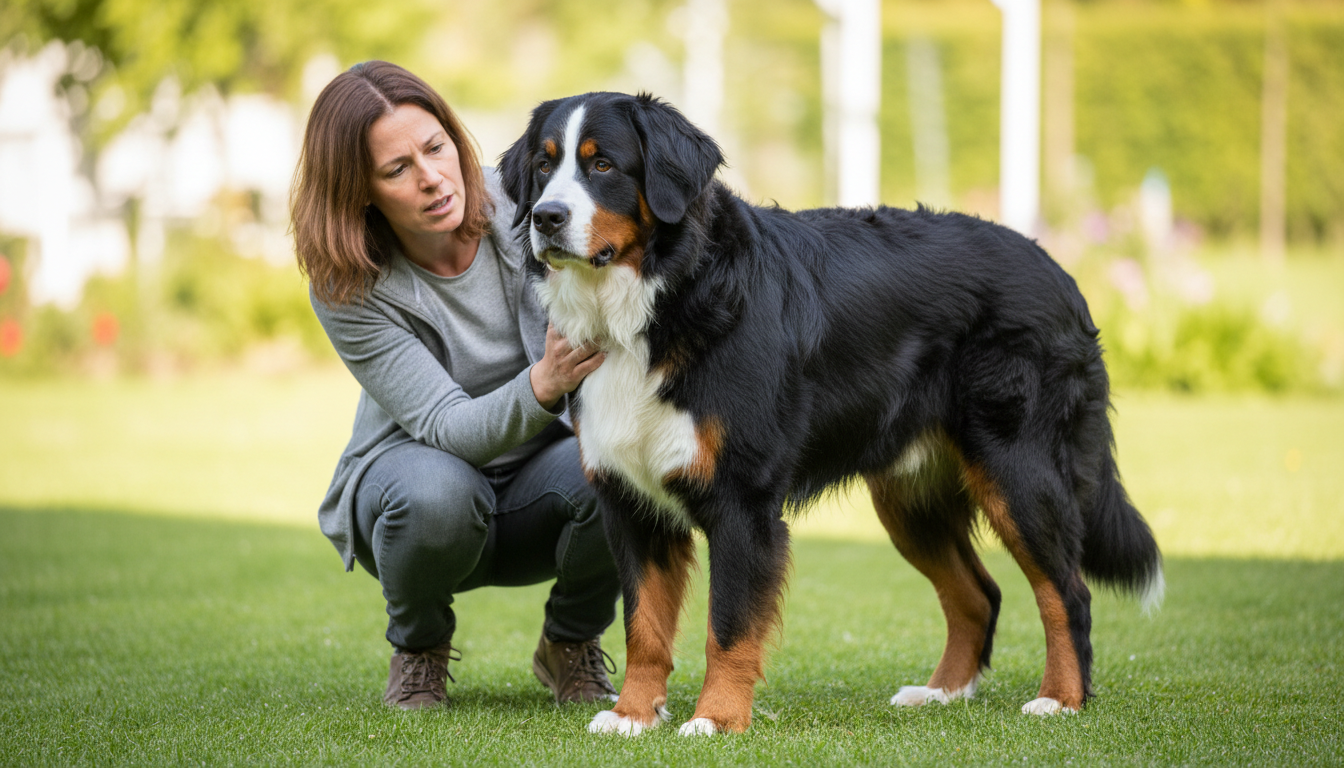 Elbow Dysplasia in Bernese Mountain Dogs: Recognizing Front-Leg Lameness Early - Bernese Mountain Dog photo 1