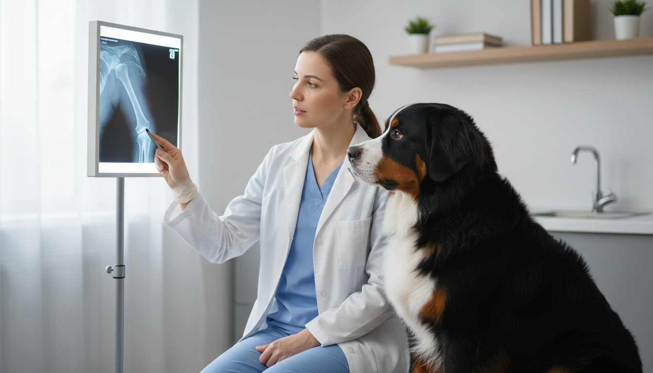 Elbow Dysplasia in Bernese Mountain Dogs: Recognizing Front-Leg Lameness Early - Bernese Mountain Dog photo 4
